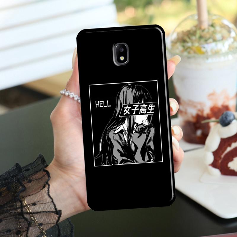 Sad Japanese Anime Aesthetic Case For Samsung Galaxy M56 M36 M34 M14 M54 M13 M15 M55 M35 M16 M31 M11 M53 M12 M32 M52 M06