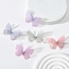 50Pcs 3D Organza Fabric Butterfly Appliques Clothes Sewing Patch  Bridal Hair Accessories