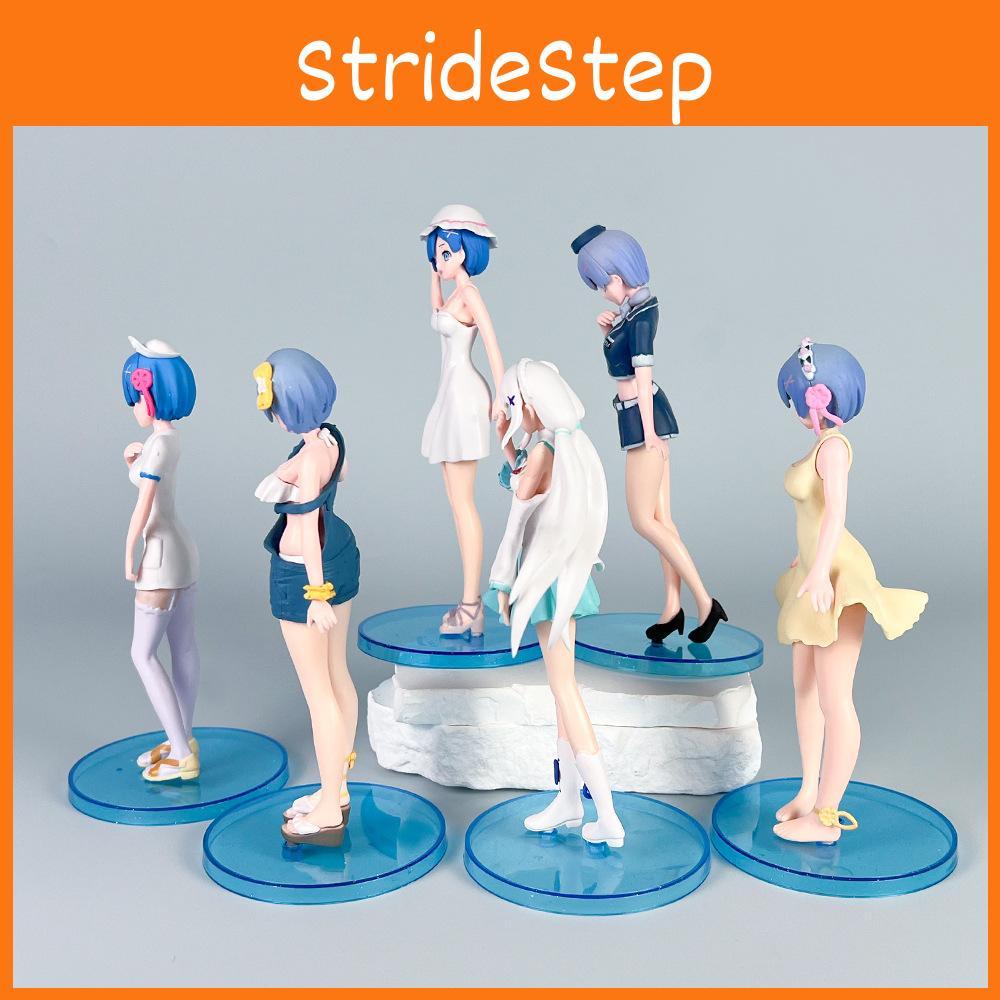 From Zero Anime Pvc Figure Set Featuring Rem And Emilia For Cosplay And Collection