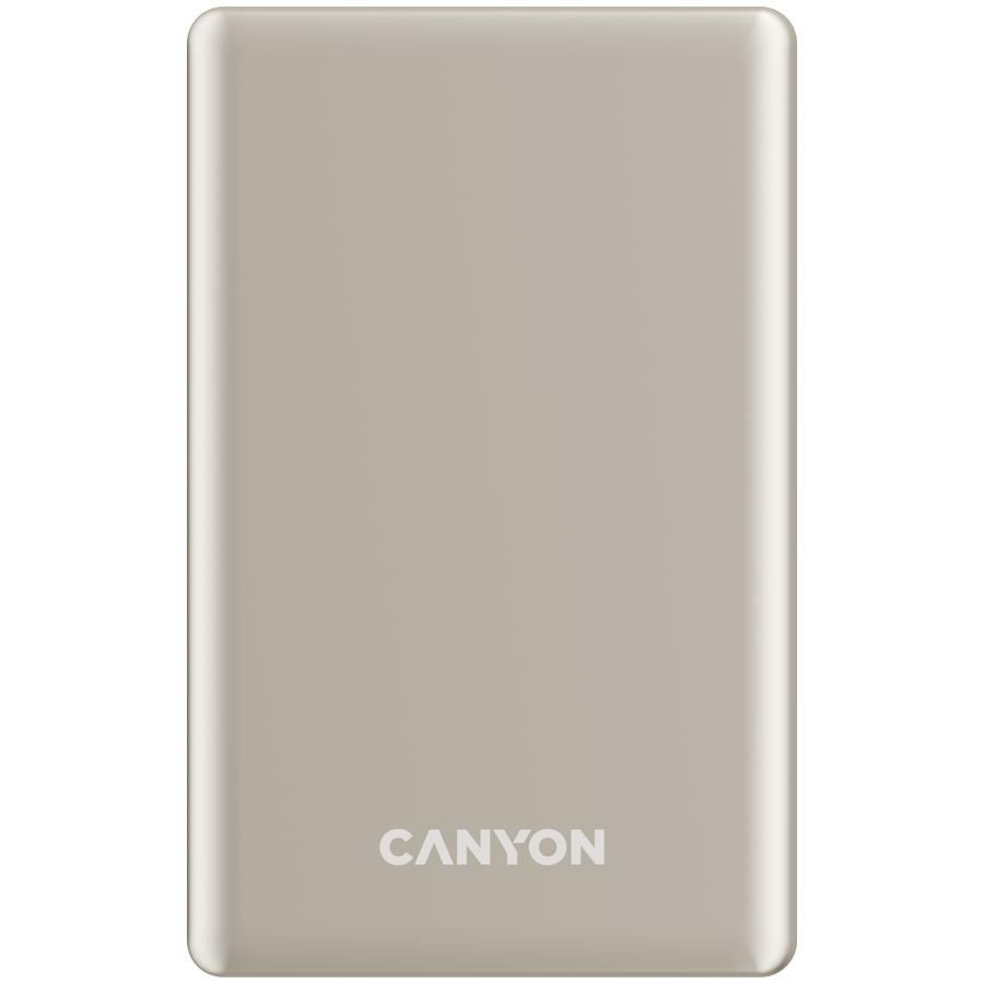 CANYON Powerbank OnPower 505 slim Magsafe 5000 mAh PD20W Beige