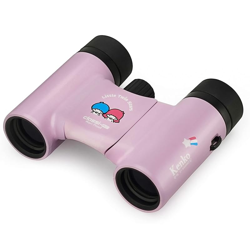 

Kenko sanrio binoculars for concerts 8 times 21 caliber Super lightweight & super compact rain proof multi coating little twin stars SK-CL0821TS