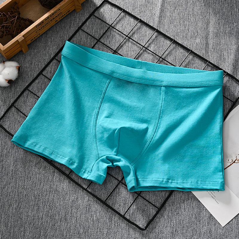 Men's Spongebob Yellow Cartoon Boxers - Pure Cotton Summer Underwear