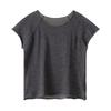 Women's 80-Count Cashmere Batwing Sleeve Knit Pullover - Spring/Autumn Thin Short Sleeve Style
