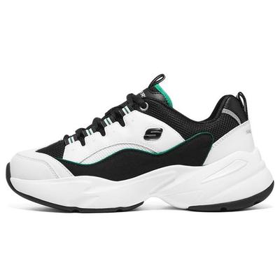 DLites 3.0 Cousin Synthetic Leather Comfortable Versatile Low-Top Casual Shoes Women Sneakers White Green 8730010-WGRN