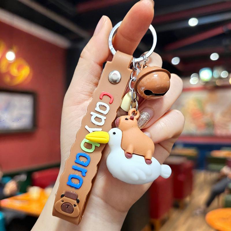 Cartoon Keychain Pendant, Wooden Stick Figure, Key Chain, Blind Box, Tide Play Pendant.