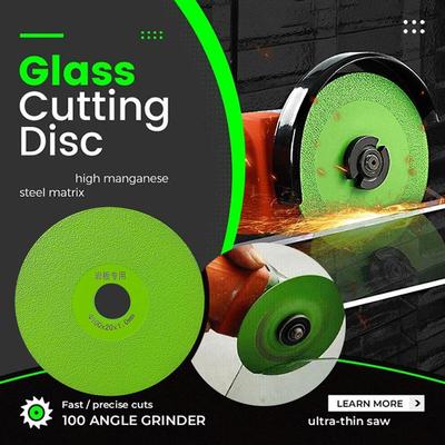 100mm Diamond Glass Cutting Disc Sharp Chamfering Tool for Ceramic Tile Marble 27mm Sand Width Grinding Cutting Blades