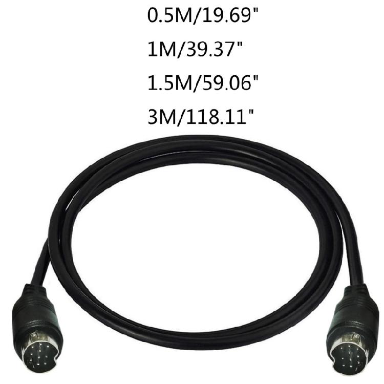 S-Video Cable for TV VCR DVD Camcorders Video Cards Mini Din 10Pin Male To Male