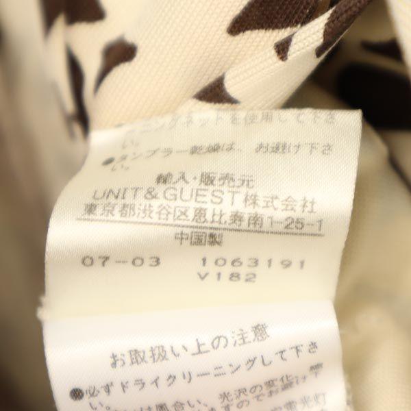 DIANE VON FURSTENBERG silk Overall handle No sleeve Kashcourt one piece 4 Women Used