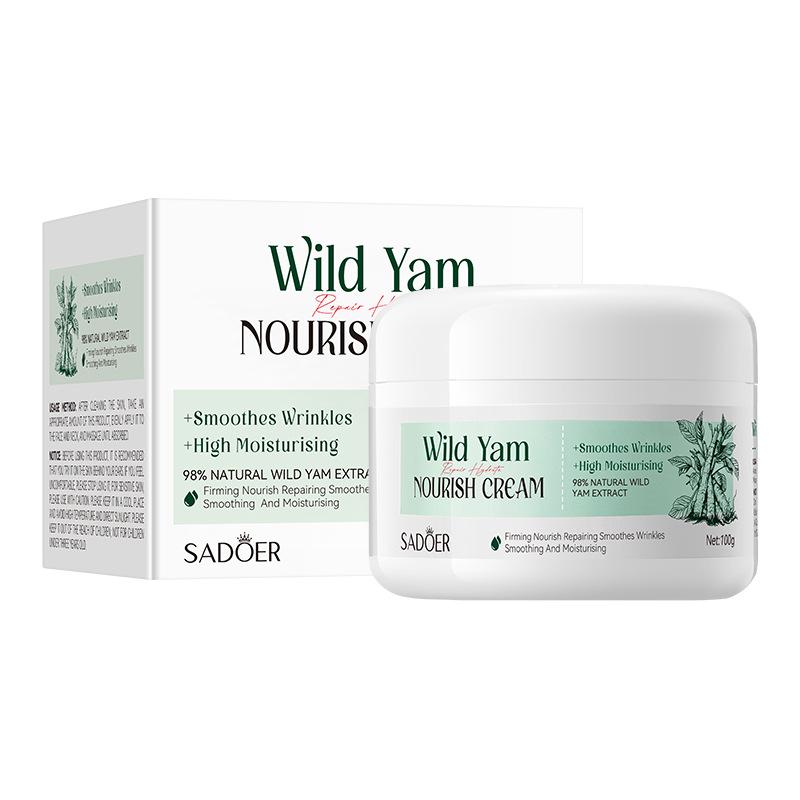 

Yam Moisturizing Moisturizing Cream SADOER Moisturizing Hydrating Skin Cream 100g