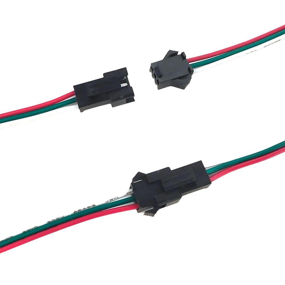 5PCS Male Female Connector SM3P Terminal Connection Wire Splitter Wire Model Accessories