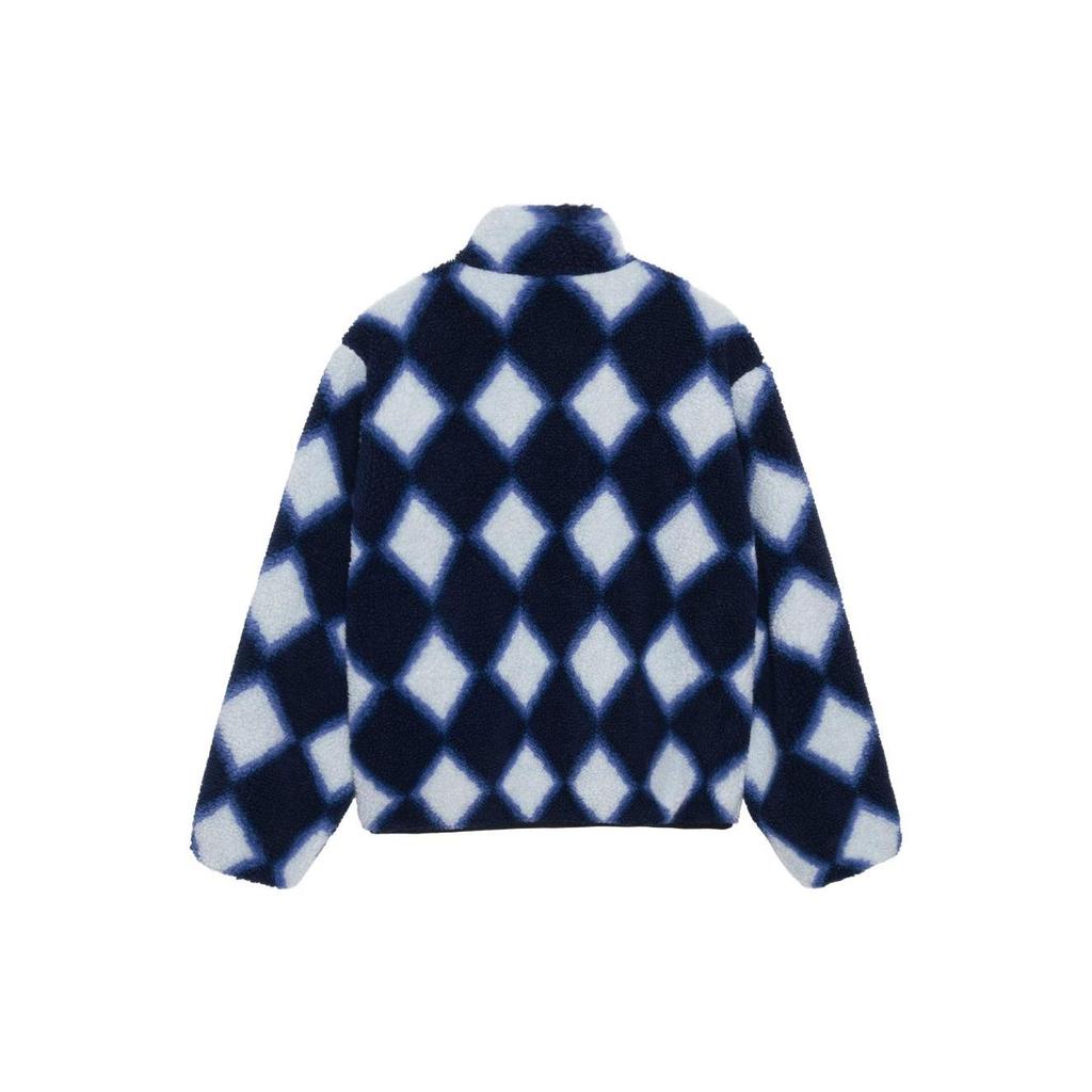 Stüssy Diamantmuster Jacke 118546