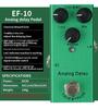 Compact Electric Guitar Effects Pedal: Overdrive, Distortion, Tremolo, Delay, Chorus, Reverb