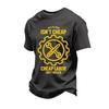 Men's Loose Fit Casual Short Sleeve T Shirt Labor Day Printed Graphic Tee Crew Neck Comfortable Top for Everyday Wear