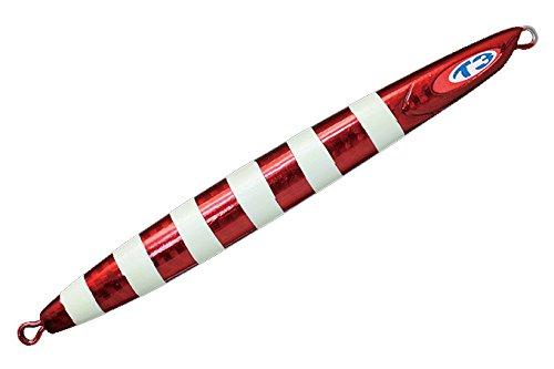 

JACKALL Metal Jig Lure Anchovy Metal Type 3 100g HL Stripe Red/Glow
