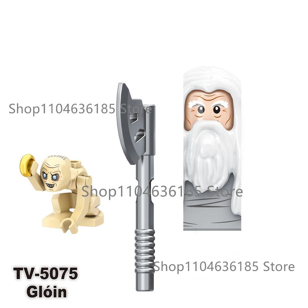 New Lord Rings Mini Figure Model Elves Orcs Army Gandalf Saruman Game Thrones Action Figure Building Blocks Kids Toys Gifts