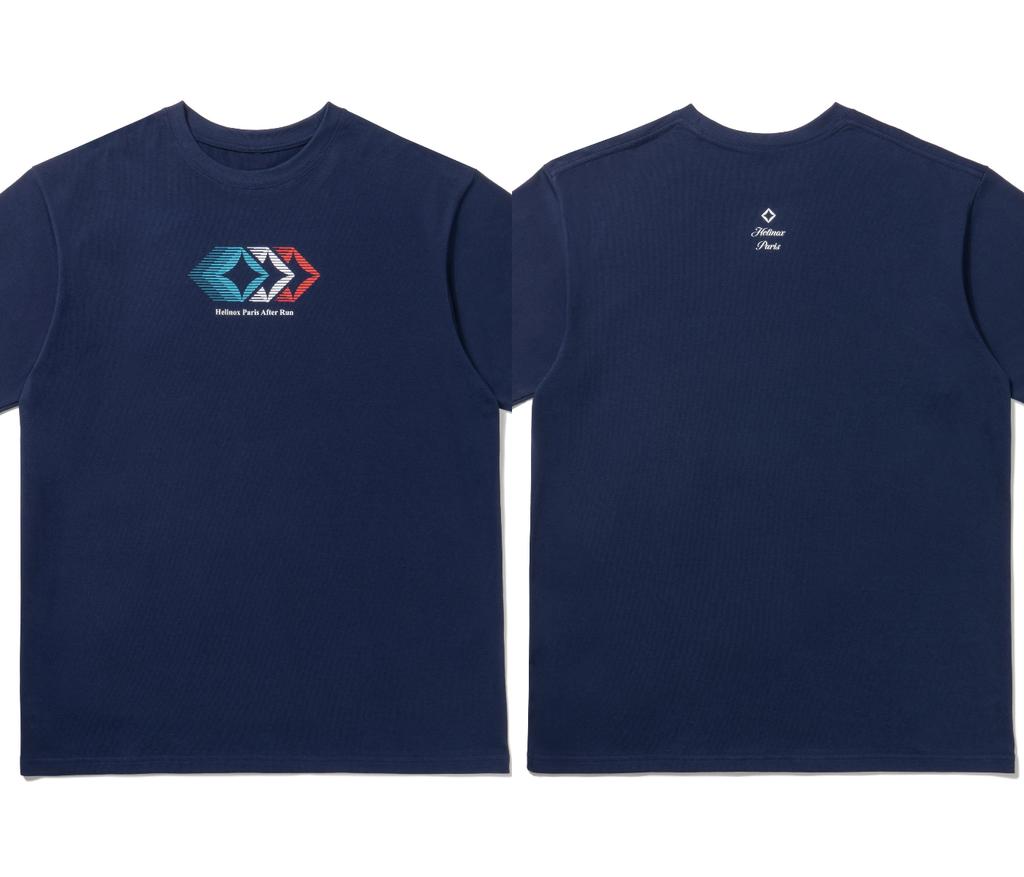 2025 Sommer Herren T-Shirts Nach dem Lauf T-Shirt Helinox Print Übergroß Y2k Kurzarm Hohe Qualität Street Hip Hop Männlich Weiblich Oberteile