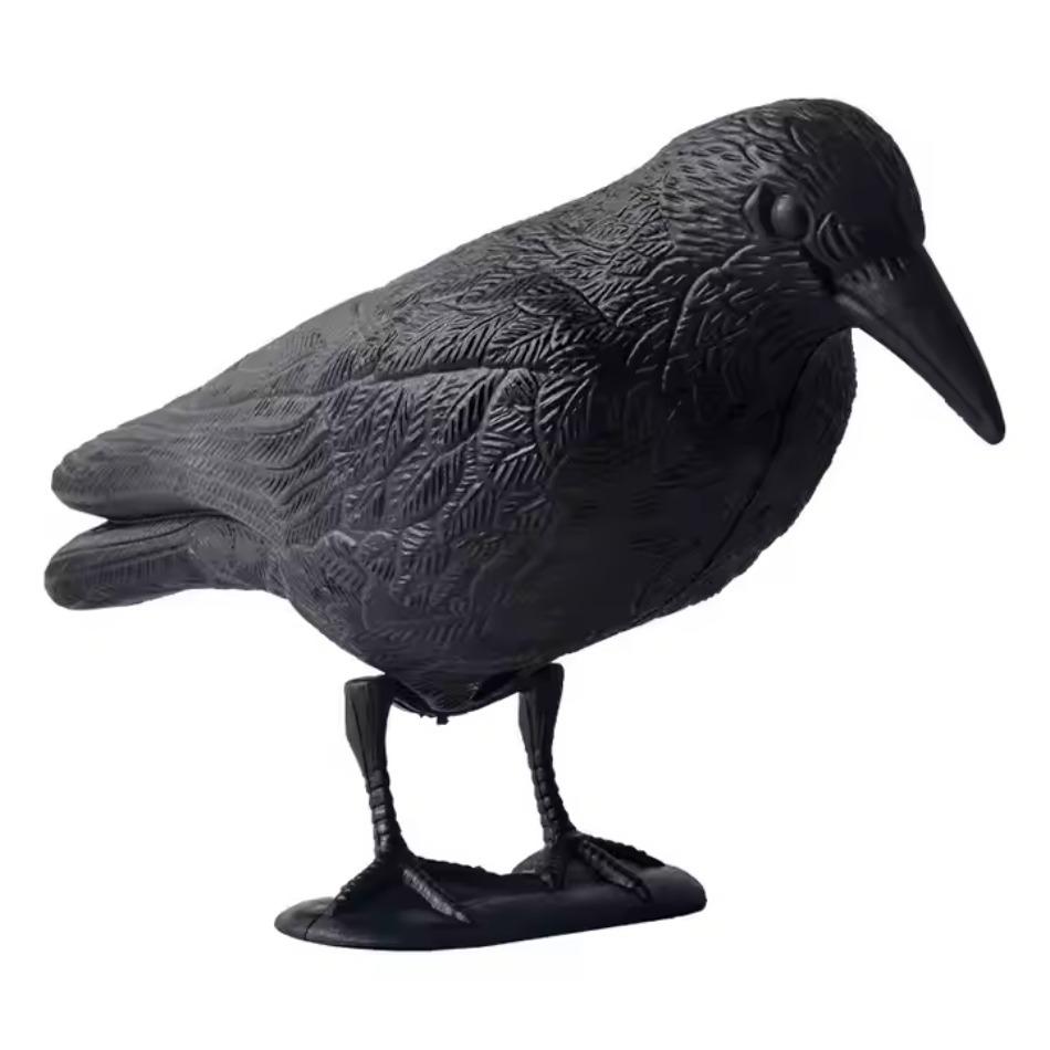 New 3D Animal Target Simulation Crow Bow And Arrow Hunting Training Decoy PE Scaring Birds Garden Decoration Archery Accessories