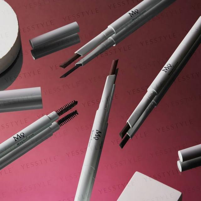 Kose - Magnifique Beard & Eyebrow Pencil 002 Dark Brown