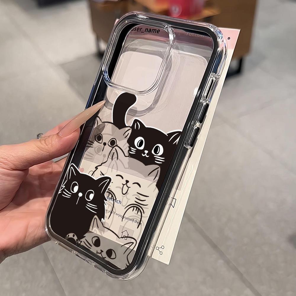 Painted Phone Case for iPhone 17 11 12 13 14 15 16 iPhone 17 12 13 14 15 16 Pro 17 12 13 14 15 16 Pro Max  High Quality Painted Animal Cute Phone Case