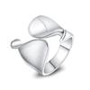 Smooth Open Ring Silver Fashion Jewelry