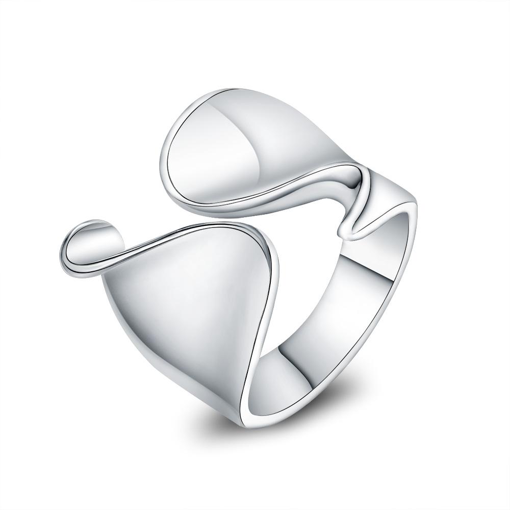 Smooth Open Ring Silver Fashion Jewelry