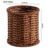 Household Rattan Wicker Basket  Restaurant Serving Tabletop Display