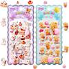 Chisafly Squishy Butt Squishy Kids Reward Craft Set of 2 Stickers, Marshmallow, 3D, Soft, Cute, DIY, Planner, Stickers, Decorative, Stick-on,