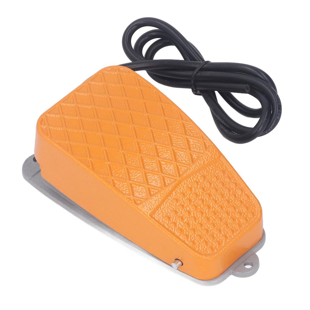 Foot Switch Normally Closed Pedal Press Hold to ON 10A 250V for Industrial Power Tools Table Saws