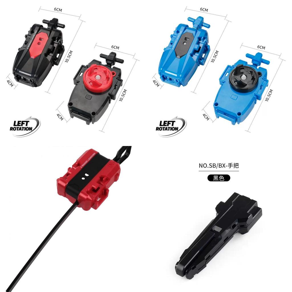 Battle Gyro Launcher For Children Durable Plastic Kids Gift With Manual Launching