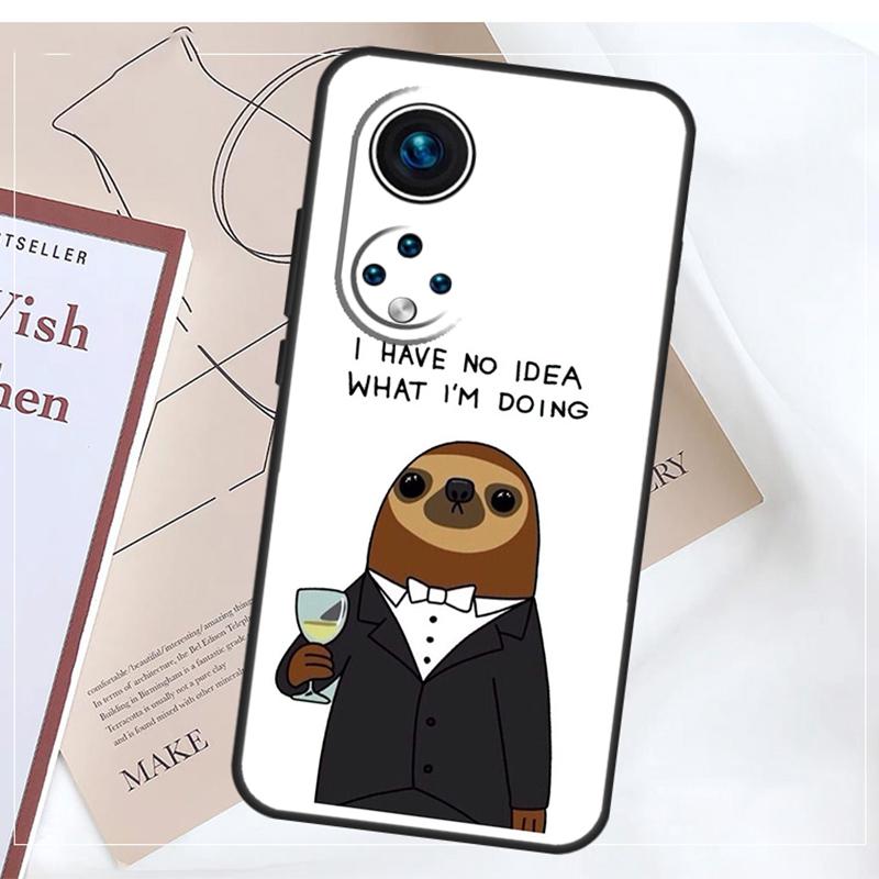 

Sloth Animal Cute Case For Honor Magic 5 6 7 8 Pro X9a X9b X9c X9d X8b X8c Win RT 50 70 90 200 400 Lite Cover Honor 200 Pro
