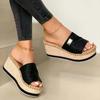 Sommer Frauen Keil Sandalen Plattform Flip-Flops Weiche Bequeme Casual Schuhe Outdoor Strand Hausschuhe Damen Sandalen für SV
