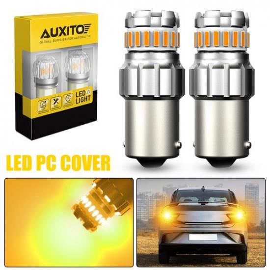 

1156 7506 3497 23-LED Signal Front Blinker Turn Light Amber Bulbs Yellow 3000K