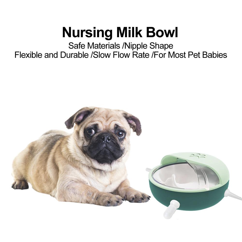 Puppy Kitten Silicone Feeder Soft Puppy Milk Feeder for Feeding Small Pets