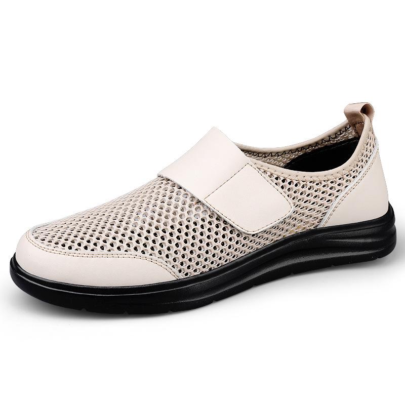 Men s Large Size Summer Mesh Slip-On Casual Walking Shoes Size 41