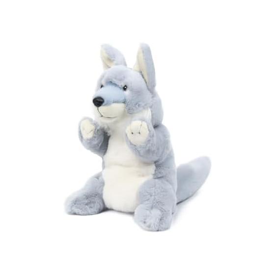 Take Off Hand Puppet Wolf Plush