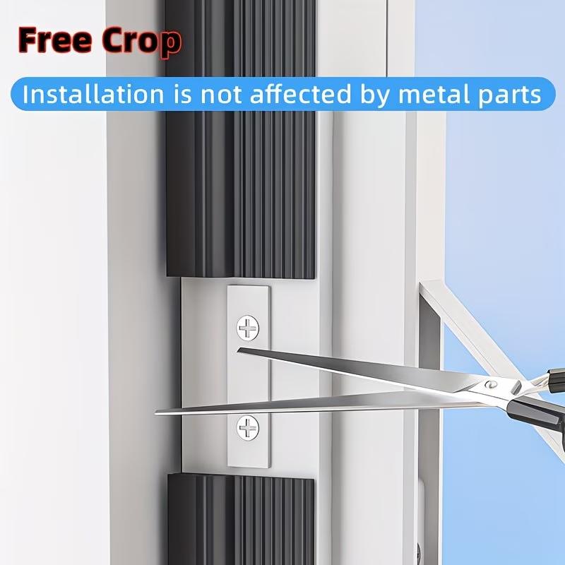 1PC 2/4m Door And Window Sealing Strip Door And Window Gap Stickers Soundproof Windshield Strip