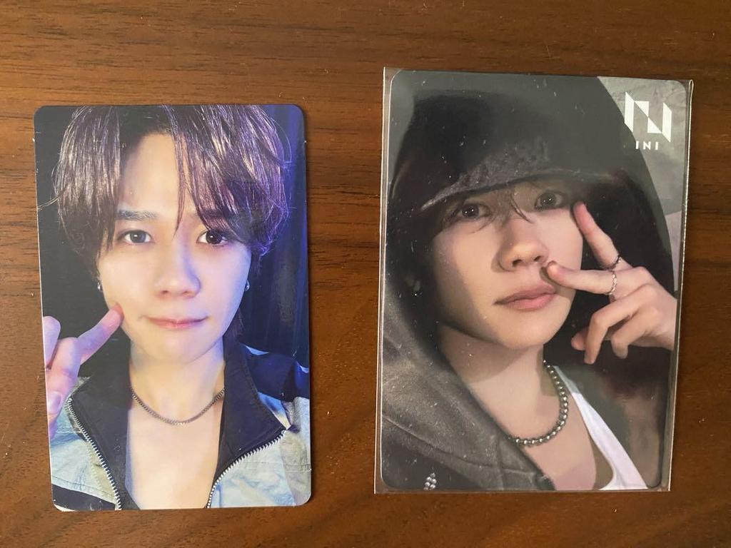 [USED] Kyosuke Fujimaki INI THE ORIGIN FC limited 4 types No application lottery ticket