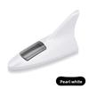 Car Solar LED Shark Fin Antenna Light Anti Collision Warning Lamp Universal Automobile Modeling Decorative Accessory
