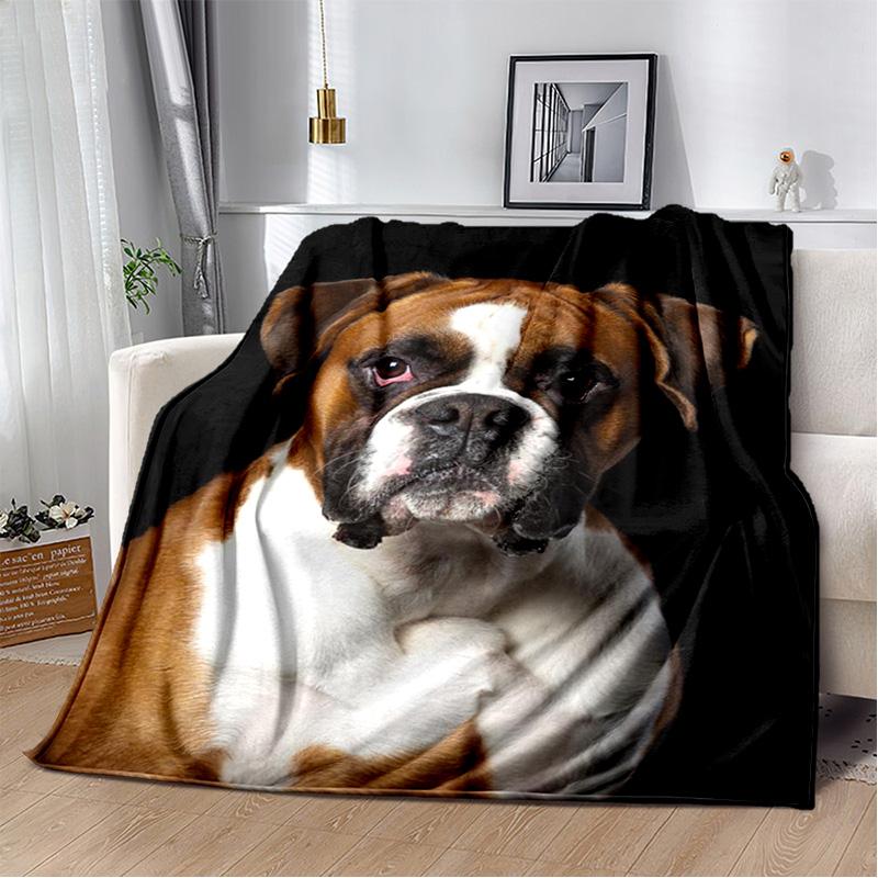 Personalized German Shepherd blanket Husky tiger camping picnic blanket living room sofa throw blanket