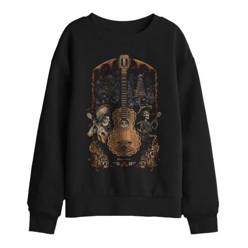 Coco Childrens/Kids Painted Poster With Guitar Ernesto Miguel Hector Sweatshirt