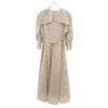 SNIDEL Overall handle Long sleeve Long dress 1 Beige Women Used