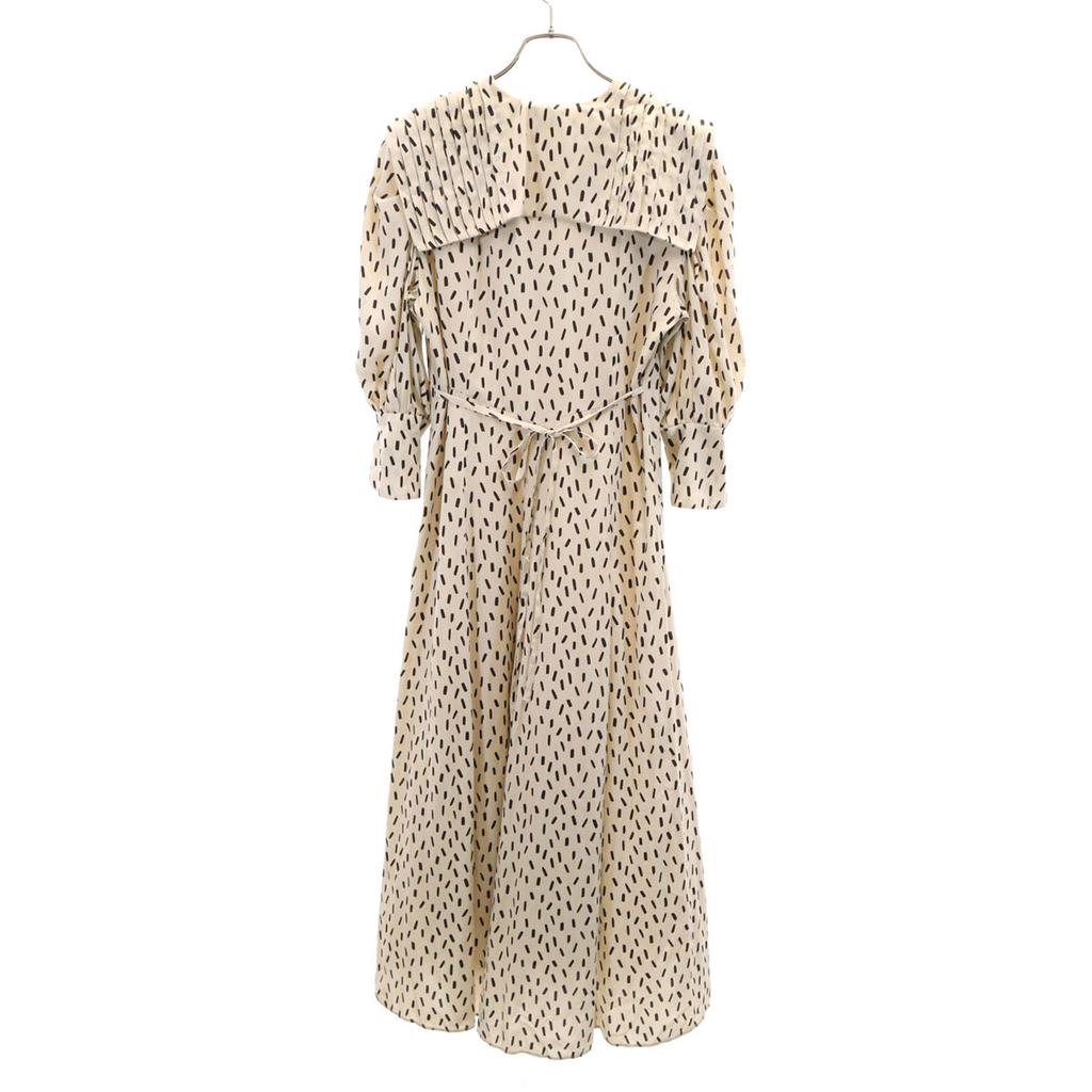SNIDEL Overall handle Long sleeve Long dress 1 Beige Women Used