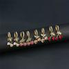 Vintage Cherry Ear Jewelry Women Earring Stylish Women Wedding Earrings Ears Pendant Comfortable Wearing for Woman