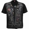 Tricou SPIRAL DIRECT GOTH METAL ALLOVER Metal Goth Punk Craniu Rock