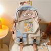 Capybara Cartoon Cute Capybara Youth Large Capacity Backpack Versatile School Bag