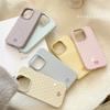 Simple and Applicable Apple 17 Mobile Phone Case Iphone16 Contrasting Color Polka Dot 15promax14 All-inclusive 13 Fresh