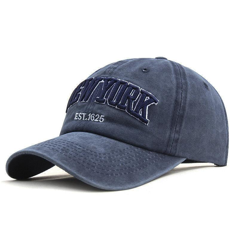 New Fashion NEW YORK 1625 Embroidery Baseball Caps Outdoor Casual Adult Sun Hats Sports Caps Water Snapback Hat