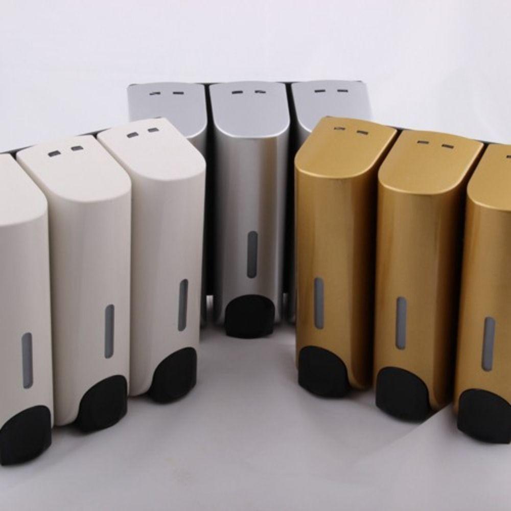 Refillable Wall Mounted Soap Dispenser Manual Press Hand Soap Jar Hand Sanitizer Holder Kitchen