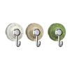 2 Pcs/Bag Strong Swivel Suction Cup Hooks Hole-free Clothes Hook Portable Wall Sticky Hooks  Toilet