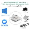 LinkIdea USB Zoom Meeting Mute Button Video Mic Audio Compatible with Windows Zoom App Plug and Play Keyboard Meeting Controller for Online